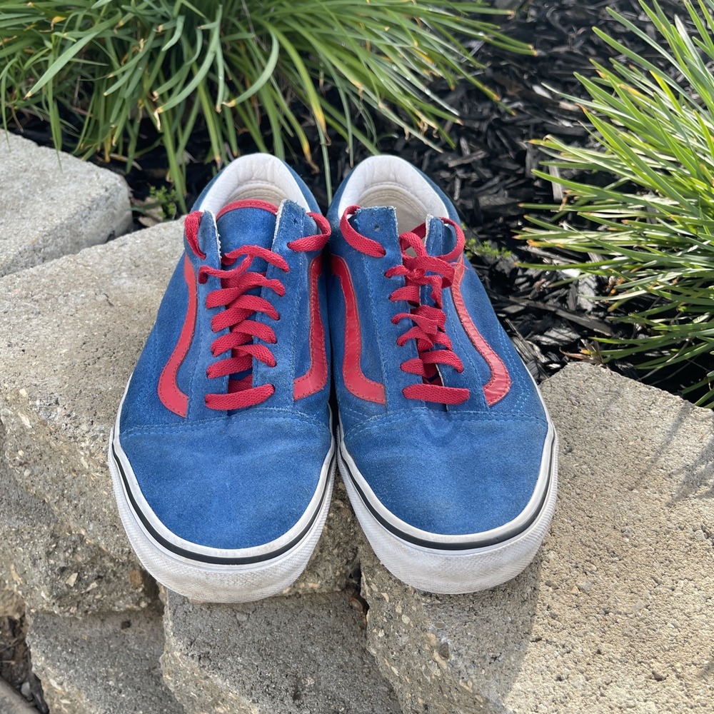 Vans  Sneakers Men's 9.5 Suede Dazzling Blue Shoes